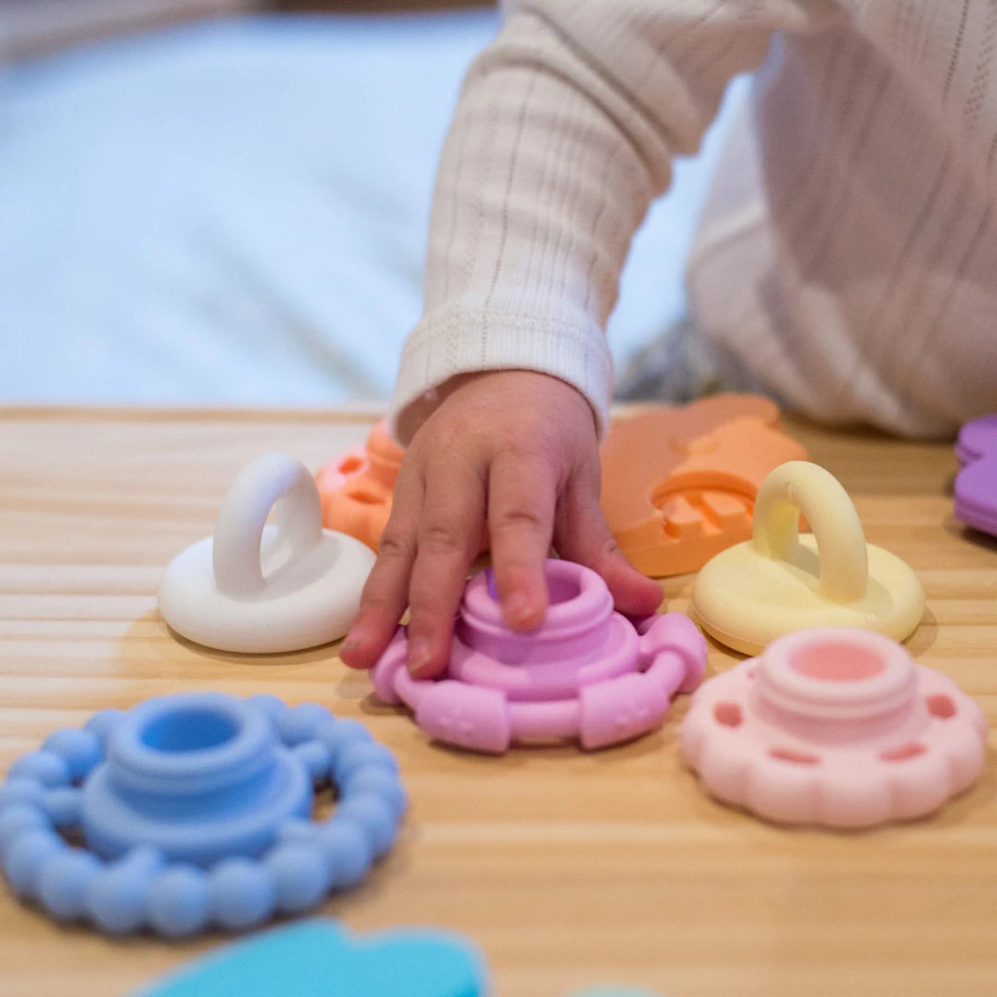 Rainbow Stacker & Teether | Jellystone Designs