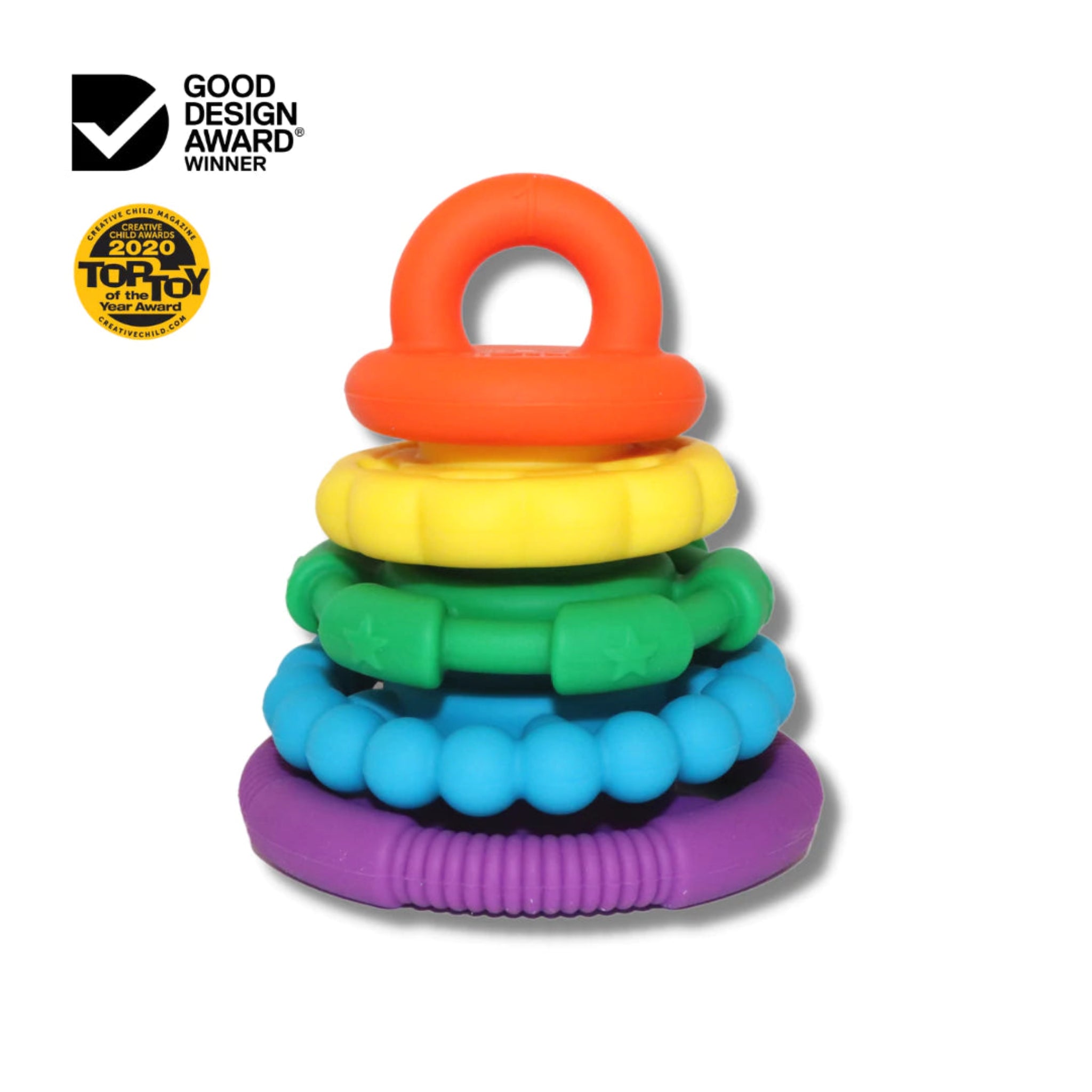 Rainbow Stacker & Teether | Jellystone Designs