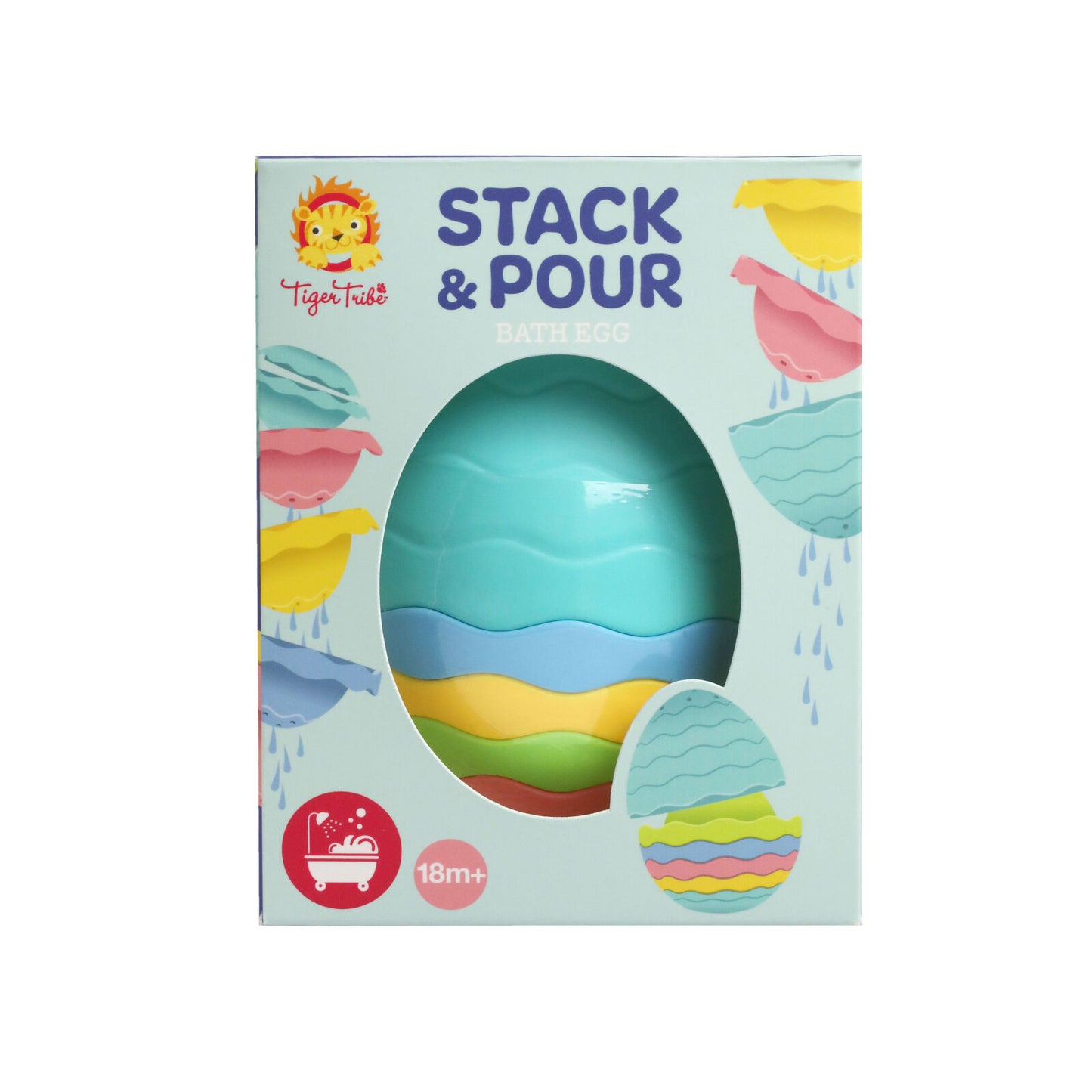 Stack & Pour | Bath Egg